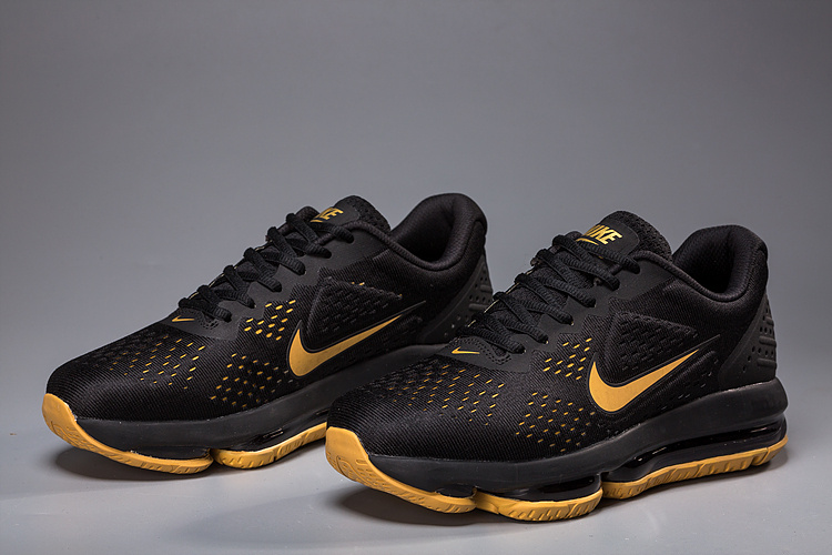 Nike Air Max 2019 Black Yellow Shoes